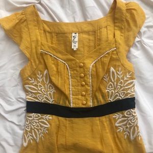 Anthropologie Top Size 4